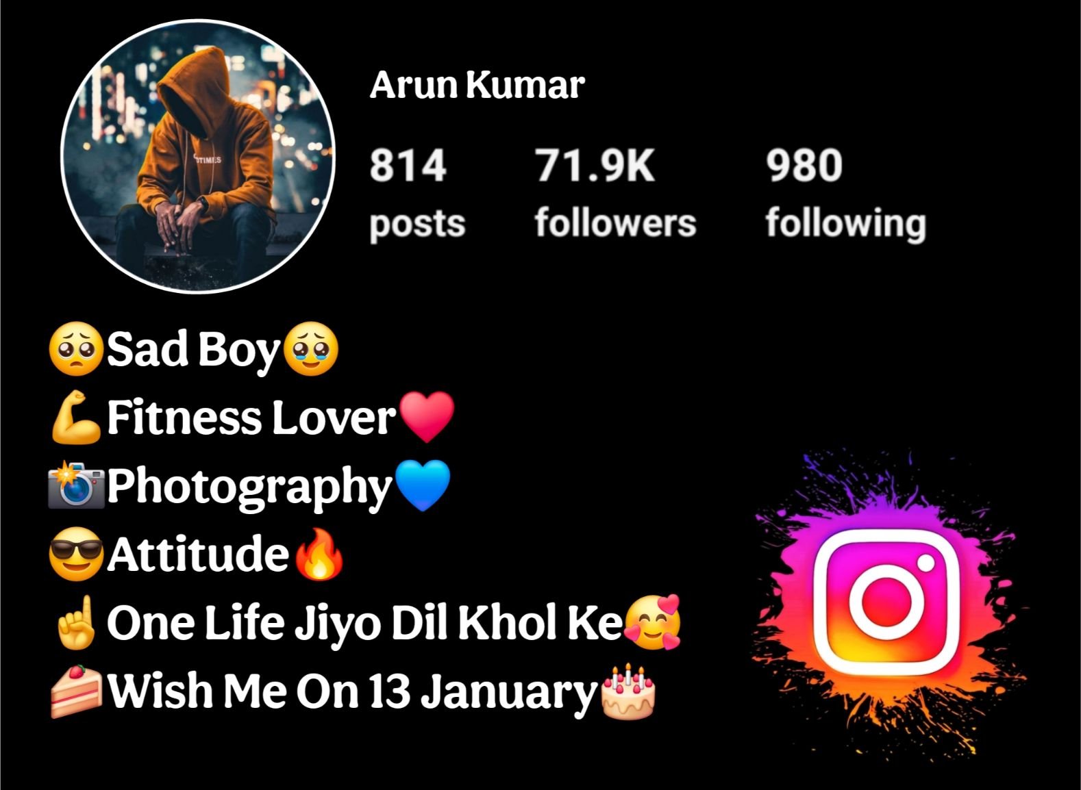 Sad Bio For Instagram