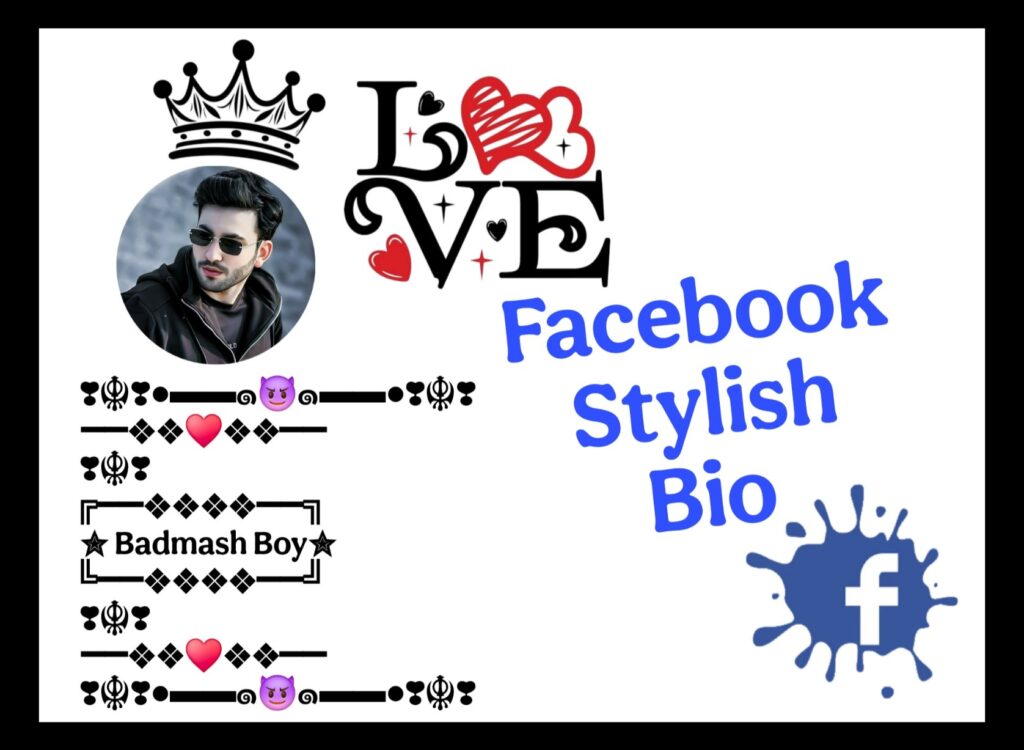 Facebook Stylish Bio