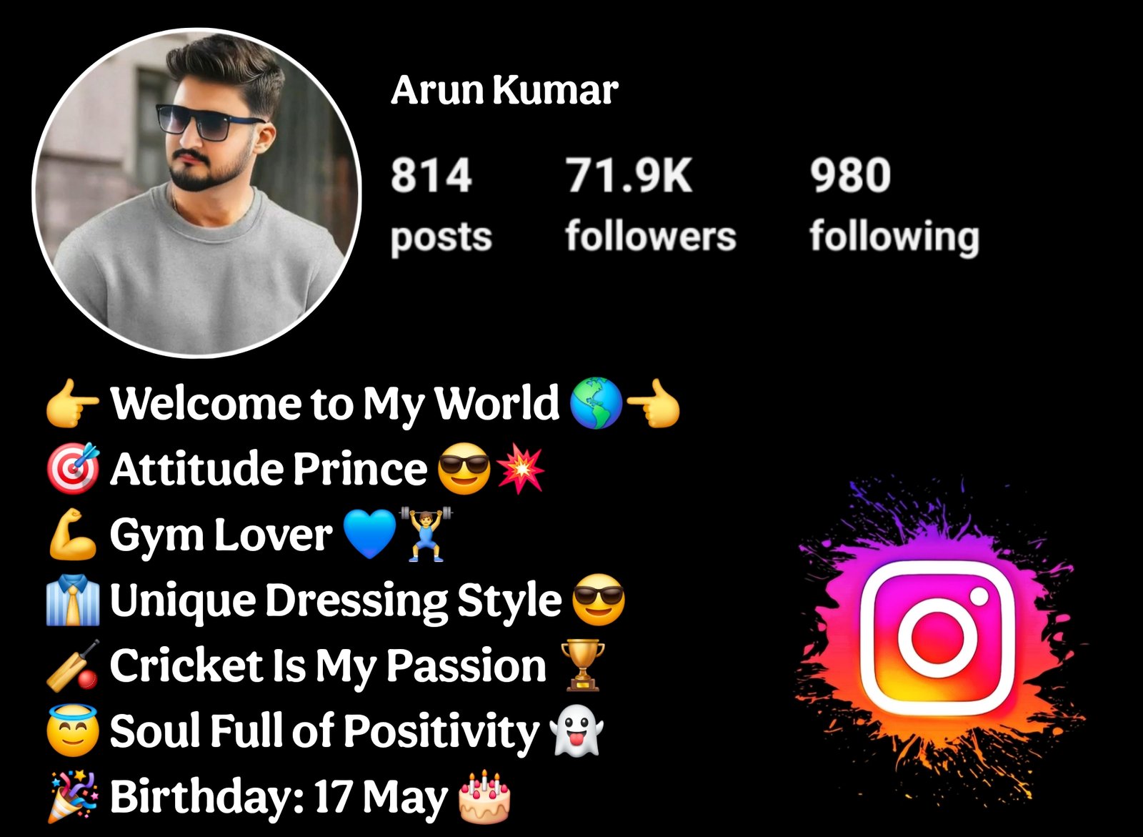 Instagram Bio For Boys